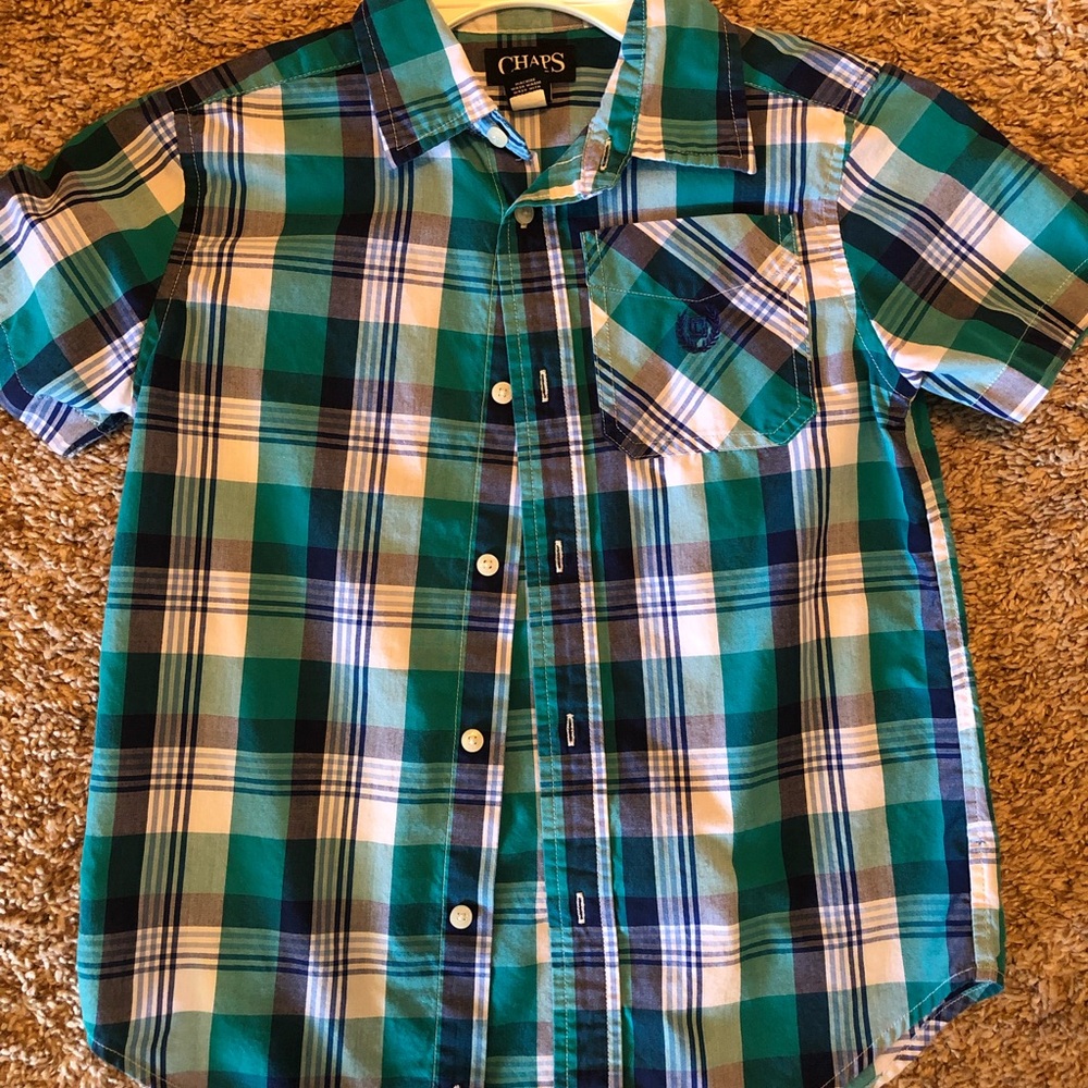 Boys Short Sleeve button up